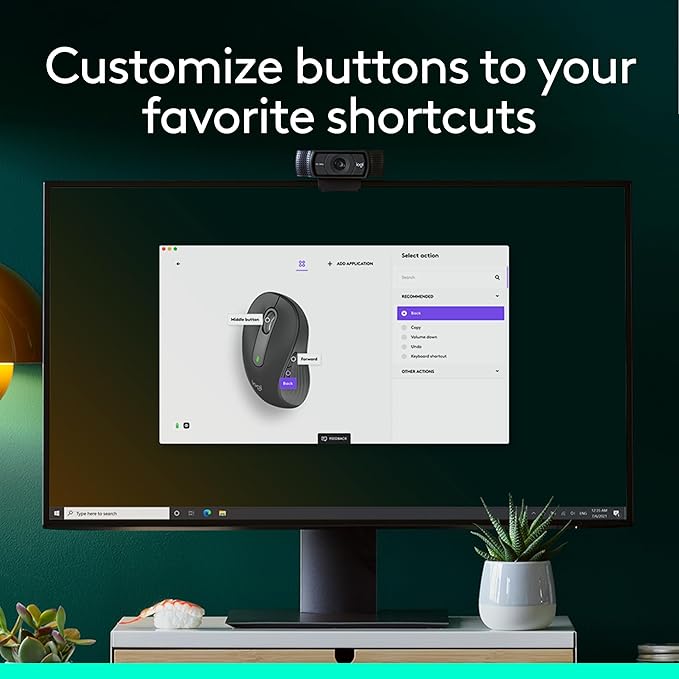 Logitech Left Handed Wireless Mouse Signature M650 L Full Size - Image 5