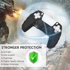 SIKEMAY Anti-Slip PS5 Controller Skin, Soft Thicken Non-Slip Studded Silicone - Image 5
