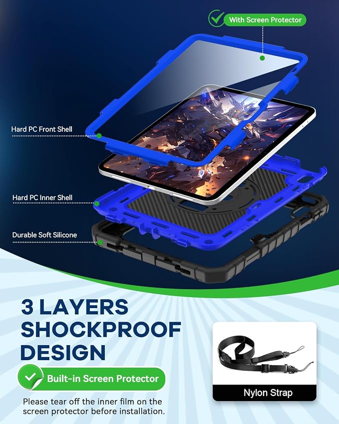 Cantis Case for iPad 11-inch 2025/ iPad 10th Generation 2022 - Image 3