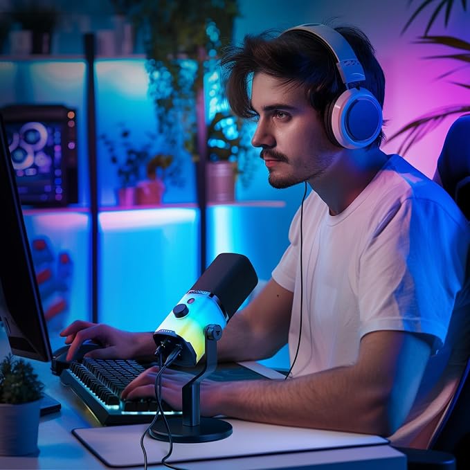 MAONO Dynamic Gaming Microphone: USB/XLR Streaming Mic - Image 8
