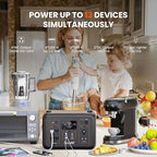 ALLWEI LiFePO4 Portable Power Station 1200W - Image 4
