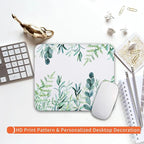Square Mouse Pad Green Grass, Personalized Premium-Textured Custom Mouse Mat - Image 6