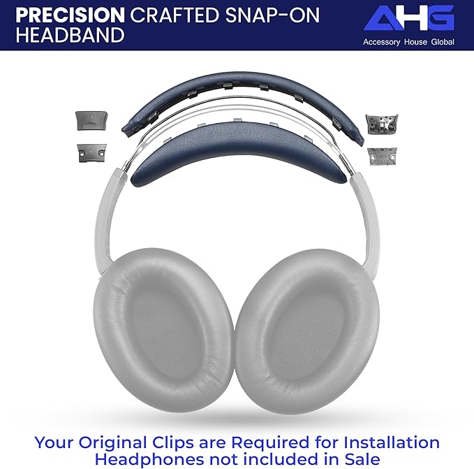 AHG QC35 earpads / QC35 ii Headband pad Cushion kit. Compatible w/Bose - Image 5