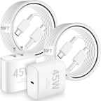 45W USB C Charger for Samsung Charger Fast Charging, Super Fast Android Phone by WILLTOP