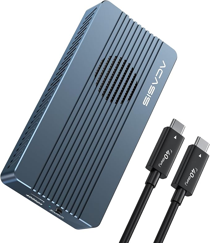 ACASIS 40Gbps M.2 NVMe SSD Enclosure, by FREEGENE