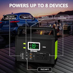 Portable Power Station 200W, 118Wh solar power station - Image 4