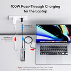 Powered USB C Hub, 10-in-1 USB 3.2 Data Hub - Image 5