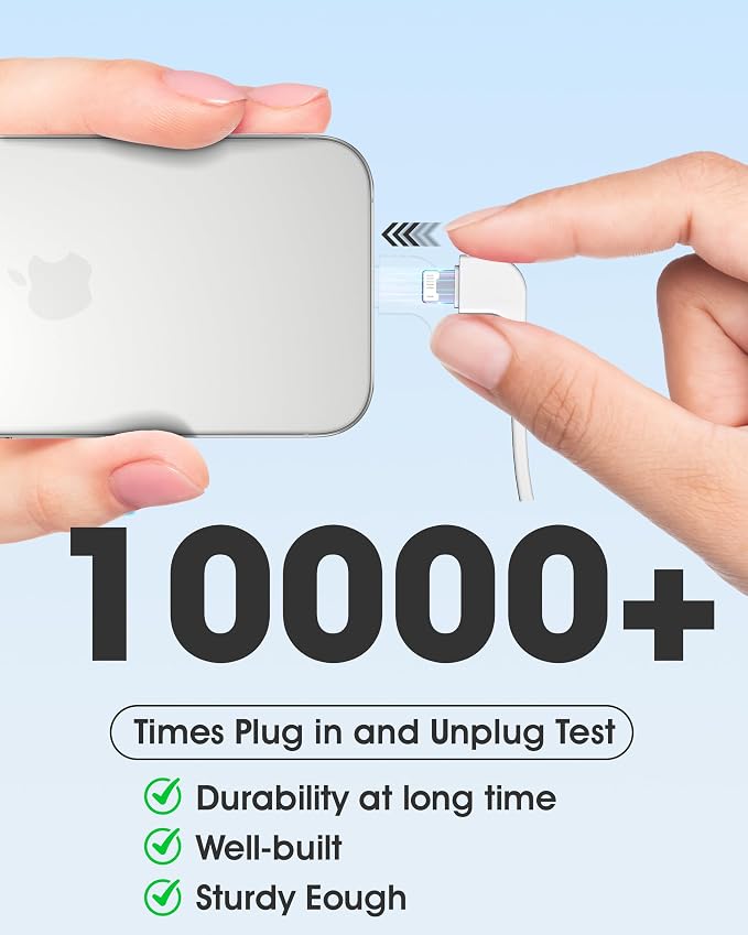 TG90° Portable Charger with Built-in Foldable AC Wall Plug and Cables, 5000mAh - Image 7