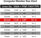 20 Inch Computer Privacy Screen Protector - Image 3