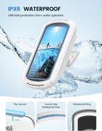 Lamicall [Enhanced Sound Quality Shower Phone Holder Waterproof, Speaker Hole & - Image 3
