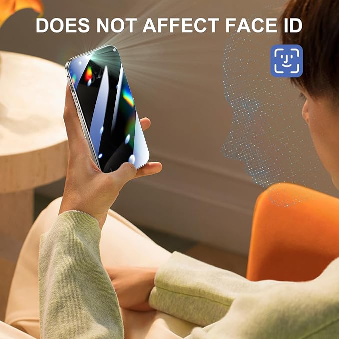 Jonwelsy Anti Peeping Case for iPhone 15 Pro, 360 Degree Front and Back Privacy - Image 5