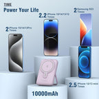 Wireless Portable Charger 10000mAh, Magnetic Power Bank - Image 7