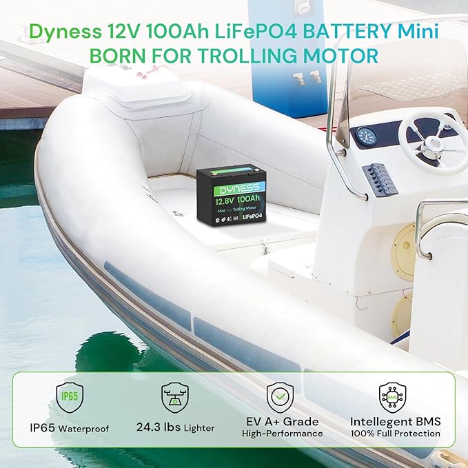 12V 100Ah Mini LiFePO4 Battery Group 24, 12.8V Lithium Battery - Image 6