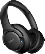 KVIDIO Bluetooth Headphones Over Ear, 65 Hours Playtime Wireless Headphones by ProfessionalHeadphonesMaker