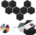 Mollywell Hexagon Acoustic Panels, High Density, Soundproofing, Decorative by Mollywell