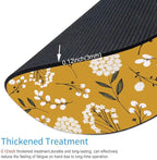 Round Mouse Pad, Cute Floral Mouse Pad - Image 3