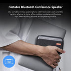NUROUM A05B Bluetooth Conference Speaker and Microphone, Portable Wireless - Image 4