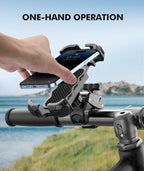 Motorcycle Phone Mount, Upgrade Bike Phone Mount, 360° Rotatable Phone Holder - Image 5