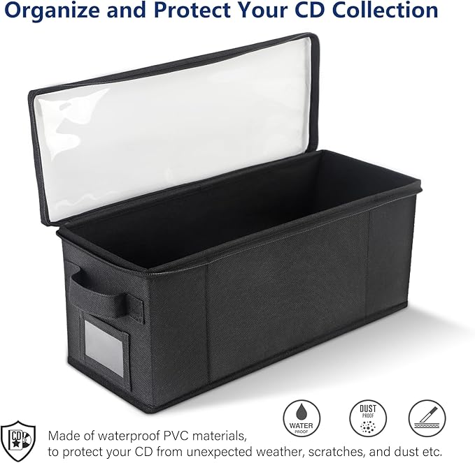 CCidea CD Storage Box with Clear Window - Image 4