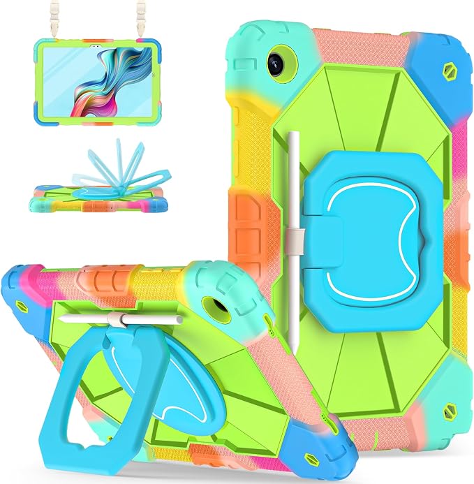 for Galaxy Tab A9 Plus Case 11 Inch, Rugged Case by Scnioy