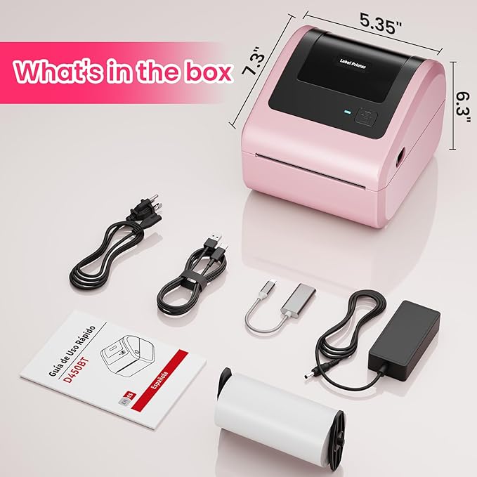 Bluetooth Thermal Label Printer 4x6 - Image 9