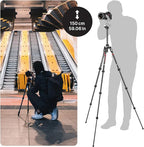 Manfrotto Befree Advanced Twist Camera Tripod Kit, Travel Tripod Kit - Image 2
