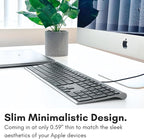 Macally Wired Keyboard for Mac - Image 3