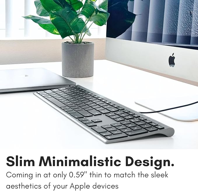 Macally Wired Keyboard for Mac - Image 3