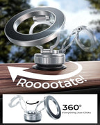 DIMONCOAT 2025 Upgraded 360° Rotation Vacuum Magnetic Phone Holder - Image 3