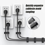 Adhesive Cable Clips Holder, Outdoor Light Clips, Sturdy Nylon Cord Wall - Image 3