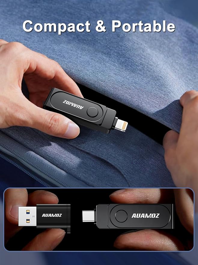 512GB Flash Drive Intended for iPhone, Memory Stick Storage Files Photos Videos - Image 8
