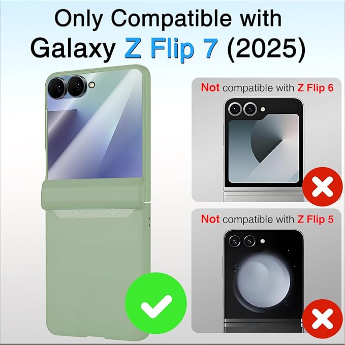 STORMTAL for Samsung Galaxy Z Flip 7 Case, Hinge Protection, Built-in Screen - Image 2