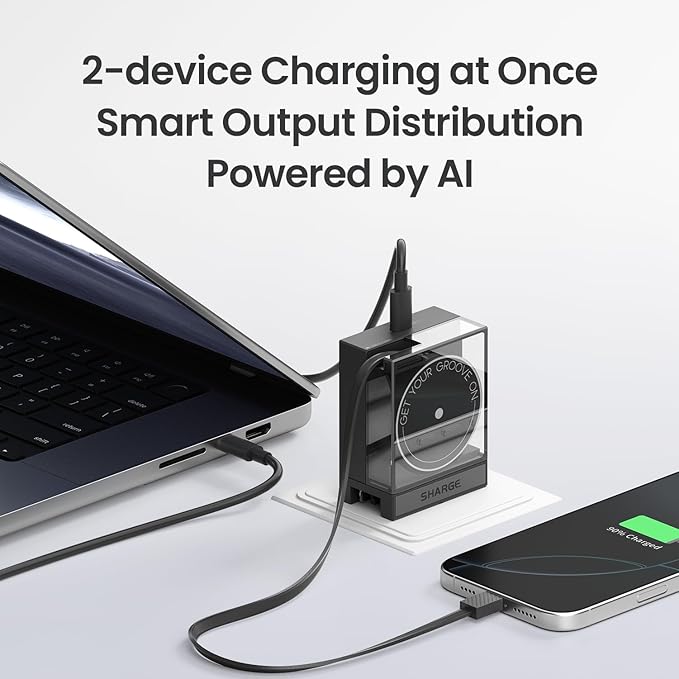 Retractable 65W USB C Charger, GaN Power Wall Charger - Image 4