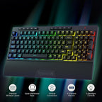 Redragon K515 PRO Shiva RGB Wireless Membrane Gaming Keyboard, 98 Keys - Image 2