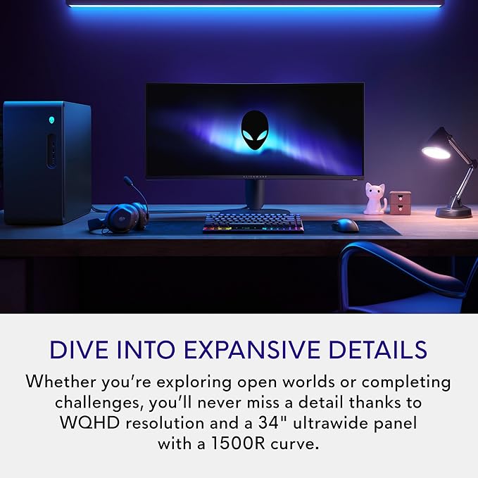Alienware 34 Curved Gaming Monitor – AW3425DWM - Image 2