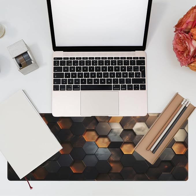 Desk Mat, Honeycomb Technology Large Gaming Mouse Pad - Image 7