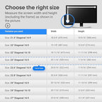 23 inch Blue Light Blocking Screen Protector Panel - Image 6