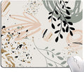 Mouse Pad with Abstract Art Design, Square Waterproof Non-Slip Rubber Base by SANWUMIAN