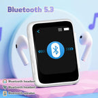 Kids Bluetooth MP3 Player with Headphones, Built-in Speaker, 512GB Expandable - Image 2