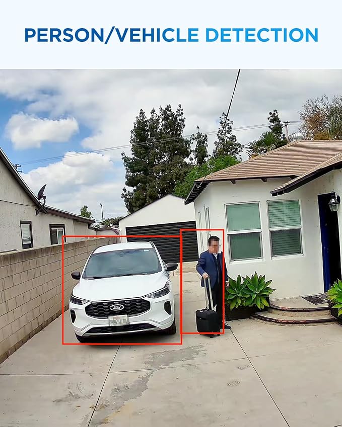 4COVR NVR Security Camera System, 6X 8MP IK10 Vandal-Proof Commercial Wired PoE - Image 5