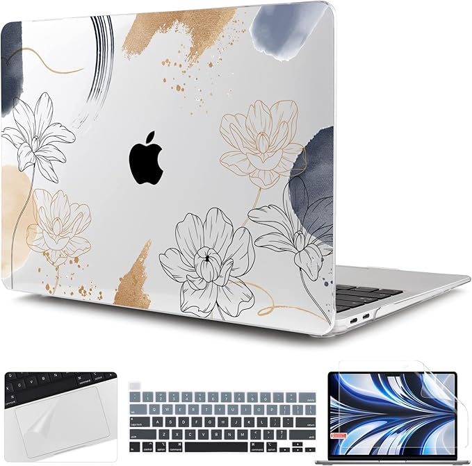 TWOLSKOO Compatible with MacBook Pro 13 inch Case 2022 2021 2020-2016 A2338 by TWOLSKOO
