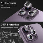 YWXTW Designed for iPhone 14 Pro/iPhone 14 Pro Max Camera Lens Protector Bling - Image 3
