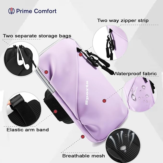 Phone Holder Arm Bands, Small Crossbody Shoulder Holsters Bag - Image 2