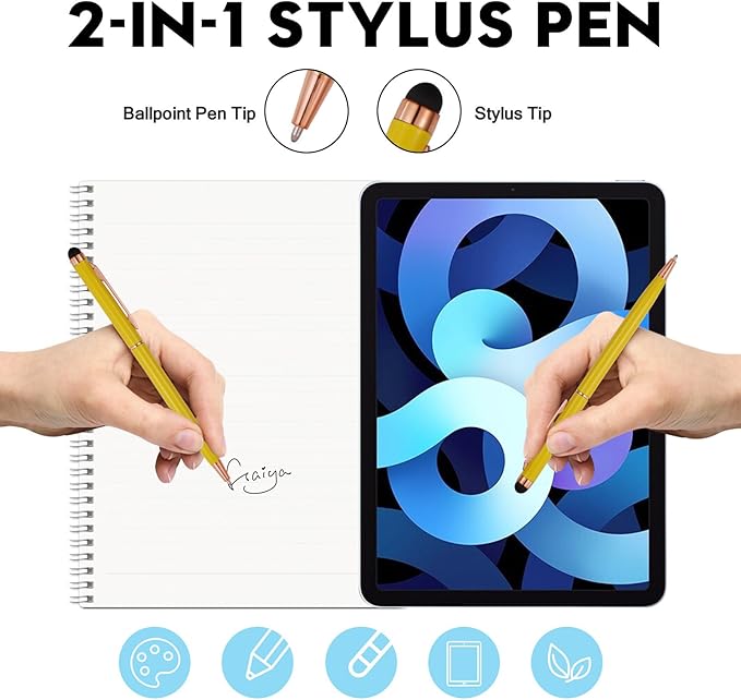 15 Pack Stylus Pens for Touch Screens Stylus Pen Compatible - Image 3