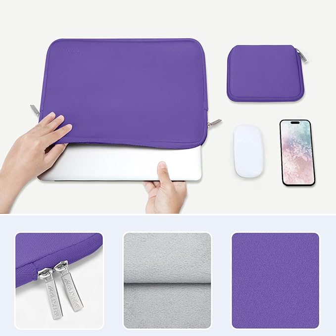 MOSISO Laptop Case 13.3 inch, 13-13.3 inch Laptop Sleeve Bag Compatible - Image 4