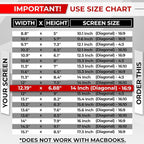 Magnetic Laptop Privacy Screen 14 Inch 16:9 - Image 4