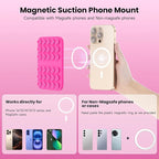 Patented Magnetic Sticky Phone Suction Grip Mount - Image 2