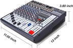 Boytone Dj Mixers 8 Channel Audio Mixer Sound Board - Image 4