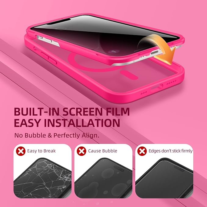 BERFY Magnetic for iPhone 14 Case, Compatible - Image 5