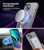 Magnetic for iPhone 13 Case Slim Soft Silicone Bumper Shockproof Metallic - Image 3